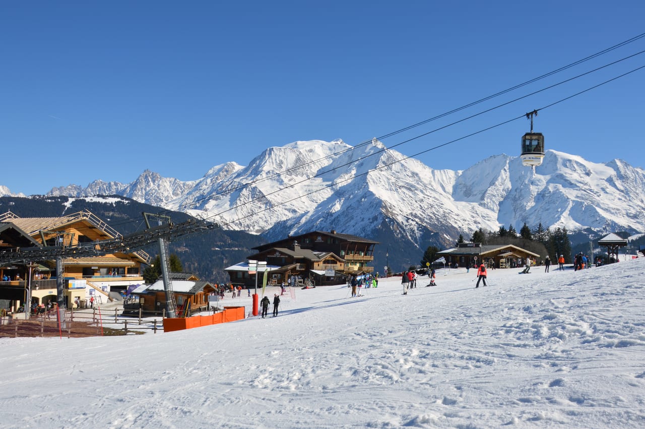 Vue de Saint-Gervais-les-Bains, Pays du Mont-Blanc